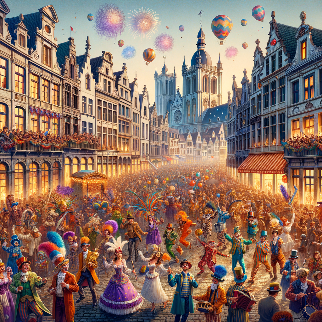 Halle: Carnaval en Historie nabij Brussel